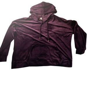 NWT Green Tea Velvet Hoodie Sweatshirt Womens‎ XXL Plush Pullover Loungewear